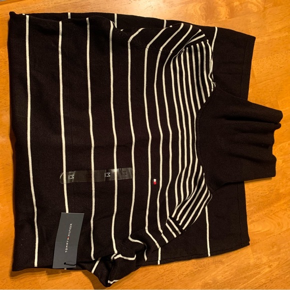 NWT - Tommy Hilfiger Long Sleeve Turtleneck Stripe Sweater Dress - Picture 5 of 8